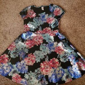Justice floral dress, size 10.
